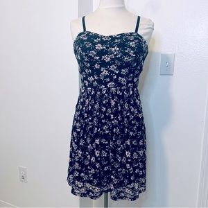Black Floral Dress